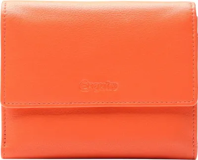 Produktbild von Esquire Leder Geldbörse Viktoria Wallet With Flap Flame Orange