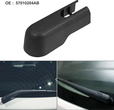 Image de Capuchon Bras d'Essuie-glace Arrière pour Jeep Liberty 2008-2012 Pare-brise Arrière Remplacement 57010204AB