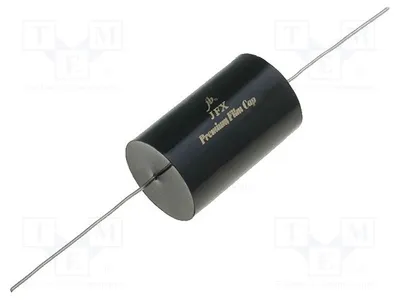 Image de 1 condensateur : 0,002 - condensateurs 5% 250VDC 4,7µF, diamètre 18,5 mm, longueur 26 mm