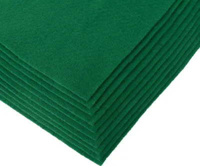 Produktbild von Bastelfilz Bögen 10er-Pack flex Filz A4, Stärke 1,5-2mm, Filzplatte, 50 Farben