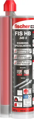 Produktbild von Spezialmörtel FIS 1 Kartusche 360 ml,2xFIS MR Plus FISCHER