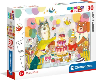 Immagine prodotto di Puzzle CLEMENTONI Buon compleanno! 30 pezzi