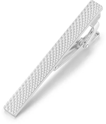 Produktbild von Silberner Stahl/Kupfer Stropdasclip 6 cm Antislip Klassische Stil perfekt für Feier/Brautwerbung