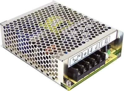 Image de MeanWell Alimentation à découpage 2 canaux encastrable 66W, 12V / 3A & 5V / 6A
