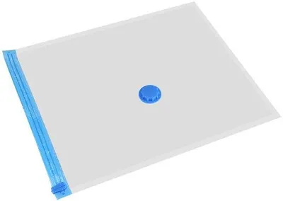 Zdjęcie produktu dla Torba transportowa do przechowywania, 50 x 70 cm - Plastikowa - Oszczędza miejsce - Do ubrań/kołder - Zapewnia dobre zamknięcie - Torba do przechowywania