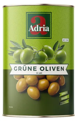 Immagine prodotto di Adria olive verdi con nocciolo in salamoia gusto salato 4250ml