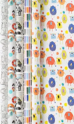 Produktbild von 25 Rollen Geschenkpapier 0,7 x 2 m