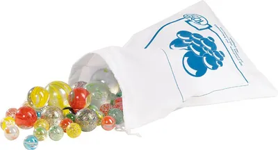 Produktbild von GOKI Beutel mit Glaskugeln 50 Stk.