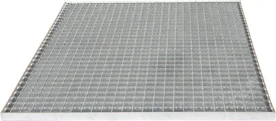 Produktbild von Gitterrostpodeste 30 x 30 mm, feuerverzinkt, rutschhemmend - Länge: 900 mm, Breite: 1000 mm