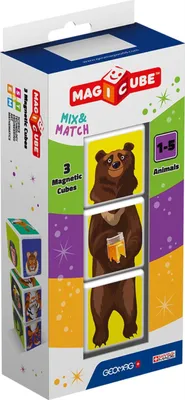 Obrázok produktu pre Geomag MagiCube GM110, 1 rok / roky, 3 kusov
