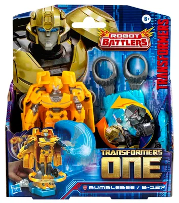 Zdjęcie produktu dla Transformers Robot Battlers Bumblebee (B-127), 6 lat(a), Plastik, Niebieski, Szary, Żółty