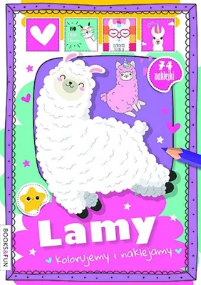 Immagine prodotto di Kolorowanka Kolorujemy i naklejamy Lamy