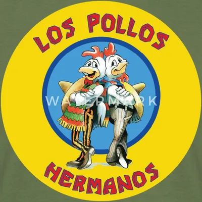 Produktbild von Spreadshirt Breaking Bad Los Pollos Hermanos Männer T-Shirt, 3XL, Militärgrün