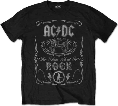 Obrázok produktu pre AC/DC Cannon Swig Vintage Black 2XL Tričko