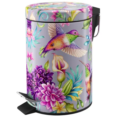 Produktbild von Sanilo Kosmetikeimer 3L mit Absenkautomatik Kolibri