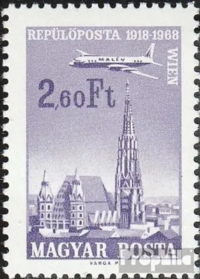 Produktbild von Briefmarken Ungarn 1968 Mi 2421A (kompl.Ausg.) postfrisch Flugpostmarke