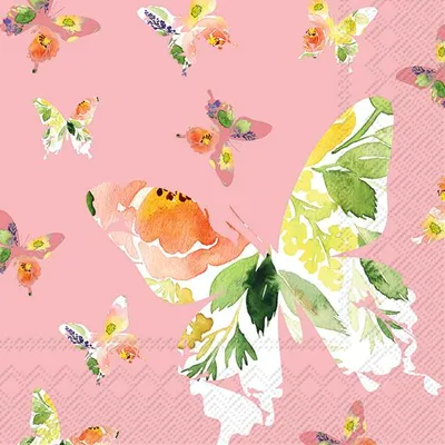 Produktbild von PAPILLON rose Lunch-Servietten L 956050