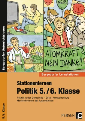 Produktbild von Stationenlernen Politik 5./6. Klasse