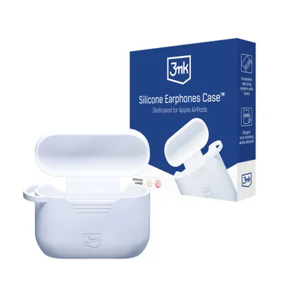 Immagine prodotto di Apple Airpods Pro - Custodia Airpods in silicone 3Mk bianco