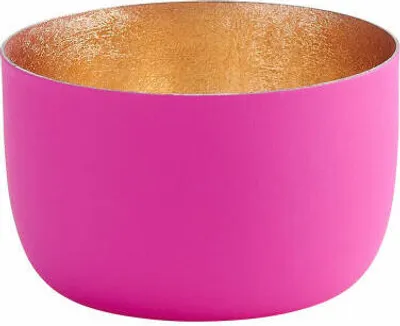 Obrázok produktu pre Darčeková spoločnosť Lucerna Madras S, držiak na čajovú sviečku, svietnik, železo, neónovo ružová, 5 cm, 1092503082