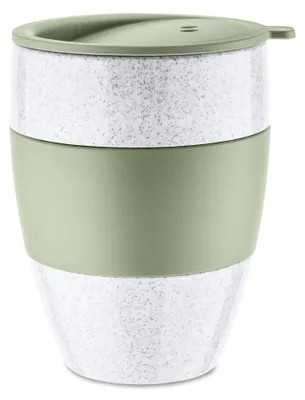 Produktbild von koziol Aroma To Go 2.0, Einzelbild, 0,4 l, Grün, Grau, 1 Stück(e), 92 mm, 97 mm