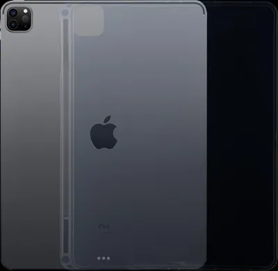 Produktbild von Mobigear Basics Pencil – Dünne Schutzhülle für iPad Pro 12,9 Zoll (2021) – Flexible TPU-Rückseite – Transparent