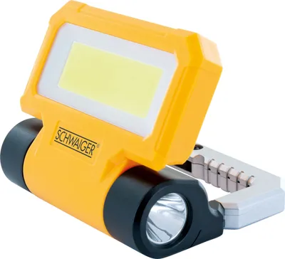 Produktbild von Arbeitsleuchte mit COB-LED Strahler und Taschenlampe