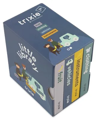 Imagen del producto de Trixie: Set de libros – Pequeña biblioteca de libros de cartón para niños