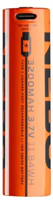Produktbild von NEBO NEB-BAT-0008-G, 3,7 V, 3200 mAh, 84 Wh, Mehrfarbig, China, 18 mm