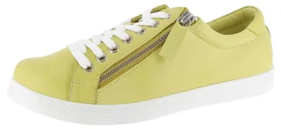 Image de Baskets pour femmes Andrea Conti, couleur vert citron, taille 37 (Europe)