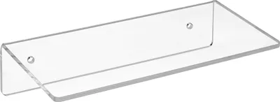 Produktbild von Wandregal aus Acrylglas 200mm Breit, 100mm Tief - Zeigis® / Regal / Acryl / Board / Wandboard / Wandmontage / transparent