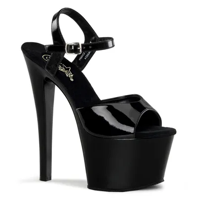 Produktbild von SKY-309 Damen Sandale von Pleaser, Schwarz Lack , EU 42, US 12