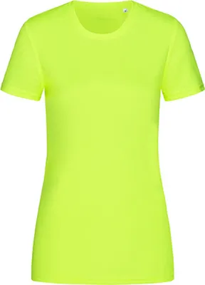 Immagine prodotto di Stedman ST8100 | Maglietta sportiva da donna girocollo Active - Colore: Cyber Yellow - Taglia: L