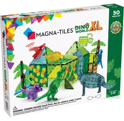 Produktbild von Magna-Tiles 22850, Bausatz, 3 Jahr(e), 50 Stück(e)