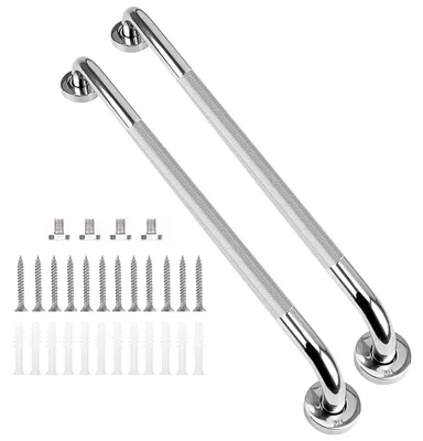 Produktbild von Badewannengriff 80 cm, 2er-Set, 304 Edelstahl, für Senioren