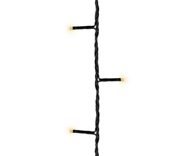 Produktbild von LED Lichterkette warmweiß, Kabelfarbe:schwarz, LEDs:80 LEDs 6m, Lichteffekt:Dauerlicht