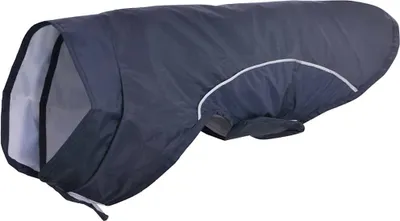 Immagine prodotto di vidaXL Mackintosh per cani con strisce riflettenti in poliestere blu navy S