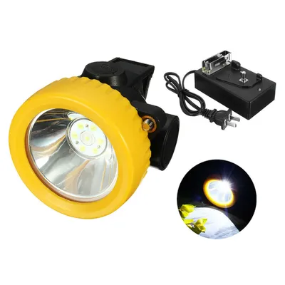 Produktbild von Outdoor Angeln Camping Bergleute Sicherheit Led Wiederaufladbare Helm Kopf Licht Lampe