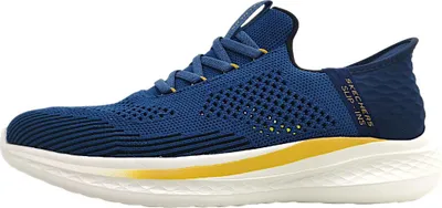 Productafbeelding van Skechers Slade-Quinto Herrenschuhe Slipper Blau Freizeit