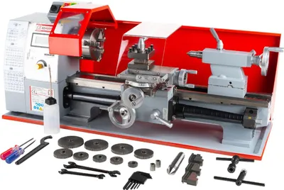 Produktbild von Holzmann Tischdrehmaschine ED400FD_230V Rechts-Linkslauf schaltbar