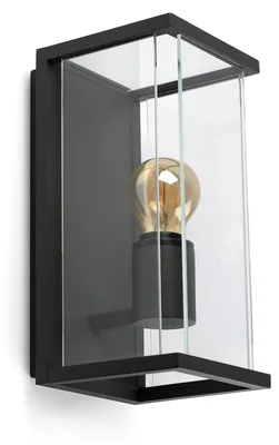 Productafbeelding van Faro 70773, Wandlamp voor buiten, donkergrijs, aluminium, IP54, klasse I, E27
