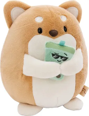 Produktbild von Nici Hund Hiro Mit Bubble Tea In Geschenkbox Teddy 11x12x6.5 Cm 16 Cm Beige  Beige One Size