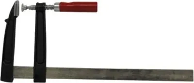 Produktbild von Toolland Klemme, 200 x 50 mm, 245 g, ergonomischer Griff, rot