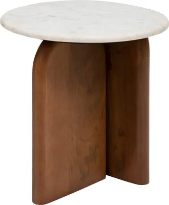 Produktbild von Beistelltisch "nanda" weiß 56,5x5151cm  - Atmosphera créateur d'intérieur