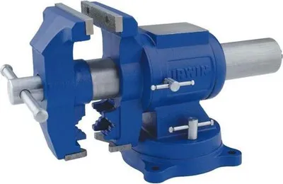 Obrázok produktu pre Otočný zámočnícky zverák Irwin s kovadlinou 5" 125 mm
