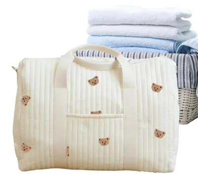 Image de Sac à langer - Sac de transport brodé et spacieux
