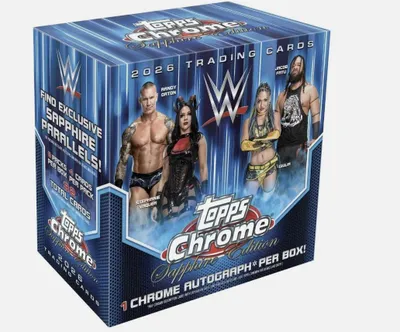 Produktbild von 2026 Topps Chrome® WWE Sapphire - Hobby Box