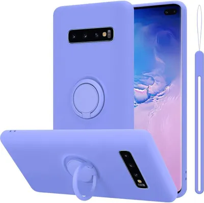Obrázek produktu pro Cadorabo Case for Samsung Galaxy S10 PLUS Protective Case in Purple Pouzdro na mobilní telefon TPU Case Cover