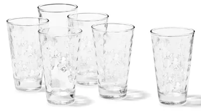 Imagen del producto de LEONARDO, vaso para bebidas OPTIC, 300 ml, transparente – pack de 6 unidades