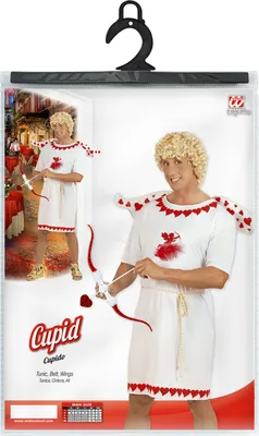 Immagine prodotto di Costume da Cupido - Cupido - Messaggero di fortuna Costume da Cupido Messaggero d'amore travestimento amore M - 50/52